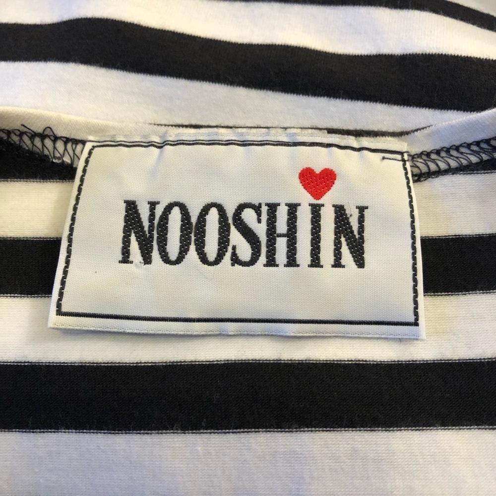 DONATED Nooshin Sleeveless Striped Tank Top - Picture 9 of 10